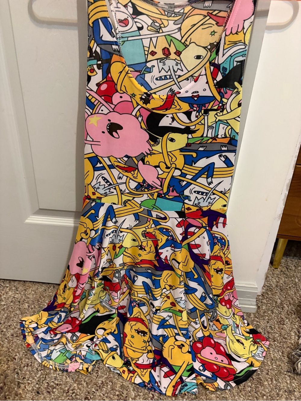 Adventure Time Character Dress Small